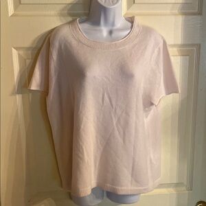 J. Crew  Short Sleeve cashmere Sweater Tee
